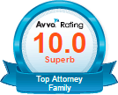 AVVO Top Family Attorney Badge