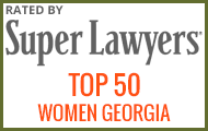 top women lawyers georgia badge
